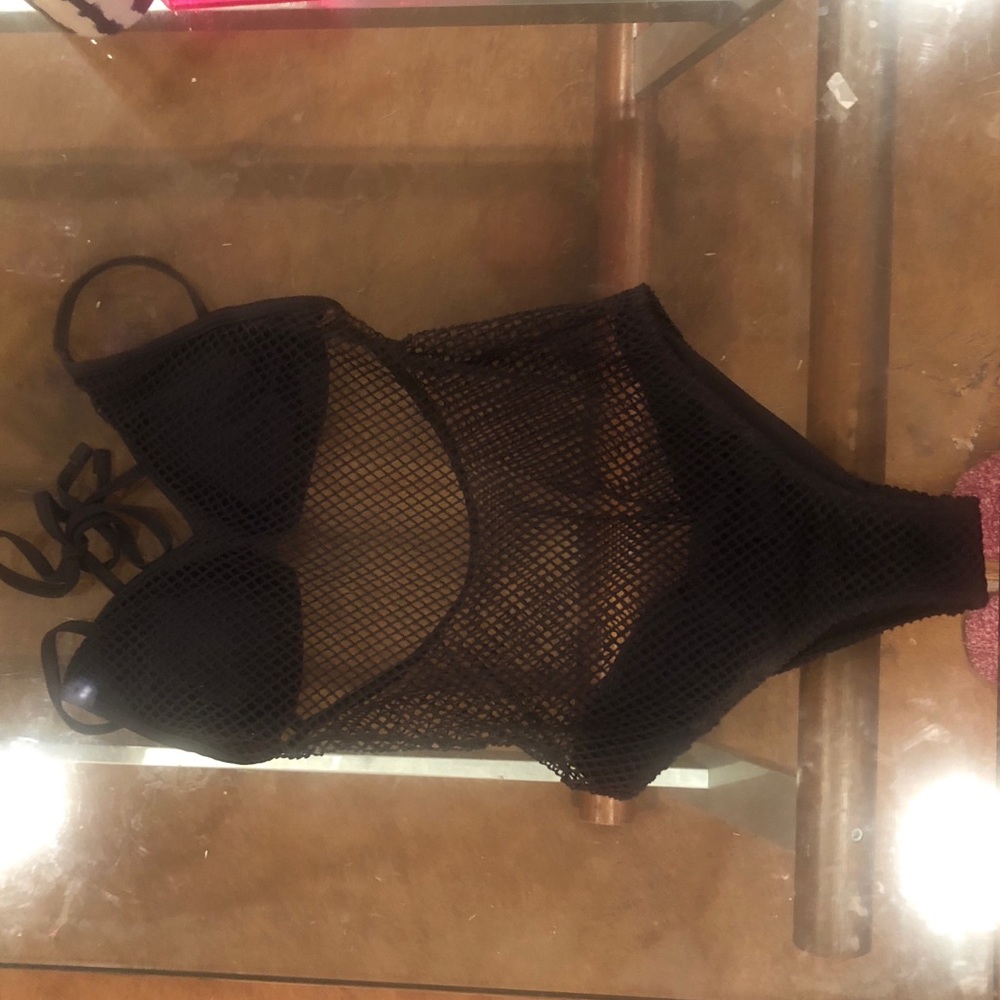 Mesh bathing suit